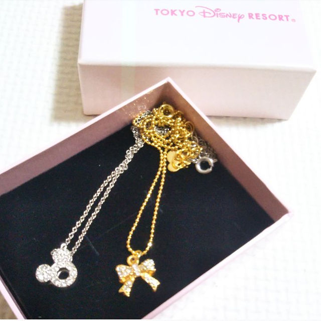 未使用美品★ディズニーネックレス2セット★Disney★アクセサリー ハンドメイドのアクセサリー(ネックレス)の商品写真