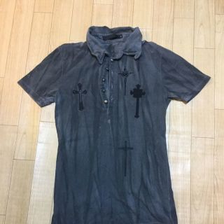 フーガ(FUGA)のFUGA Shrine Polo Shirt Charcoal(ポロシャツ)