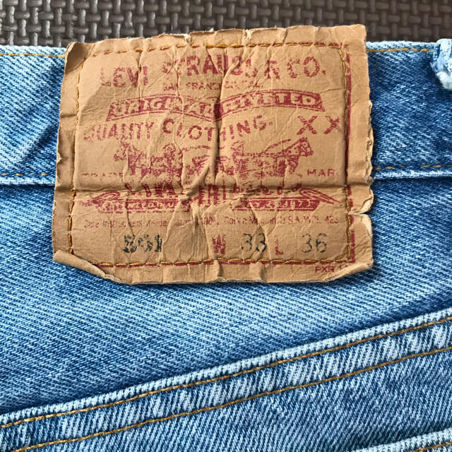 Levi's(リーバイス)の名: Levi's リーバイス 501 USA製 トップボタン裏刻522  メンズのパンツ(デニム/ジーンズ)の商品写真