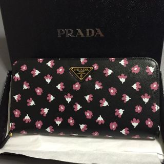 プラダ(PRADA)の定価89640円 新品 プラダ 長財布 サフィアーノ ピンク(財布)