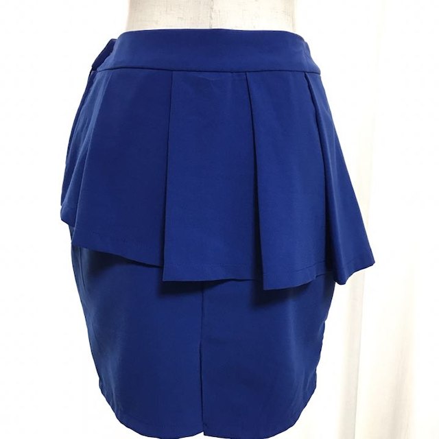EMODA(エモダ)のペプラムタイトスカート レディースのスカート(ミニスカート)の商品写真