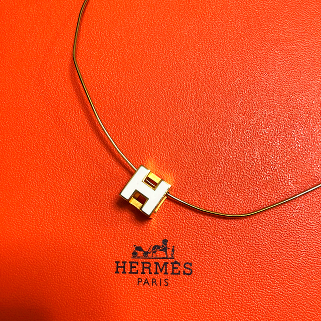 Hermes(エルメス)のエルメス キューブペンダント ネックレス メンズのアクセサリー(ネックレス)の商品写真