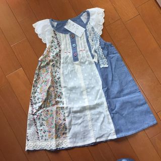 ユッピー(Youpi!)のりまこ様専用【110・新品タグ付】Youpi! ガールズ チュニック キムラタン(ワンピース)