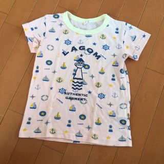 ラーゴム(LAGOM)の【300円！！】【120】LAGOM ボーイズ マリン柄 Tシャツ(その他)