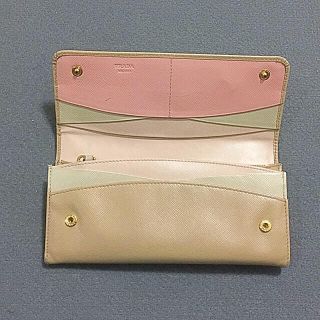 プラダ(PRADA)のプラダ 長財布 サフィアーノ マルチカラー(財布)