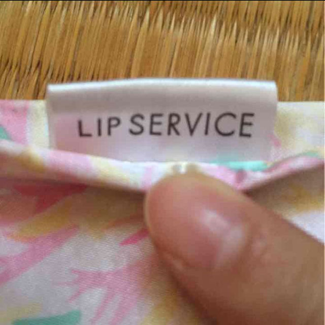 LIP SERVICE(リップサービス)のリップサービス　トートバッグ レディースのバッグ(トートバッグ)の商品写真