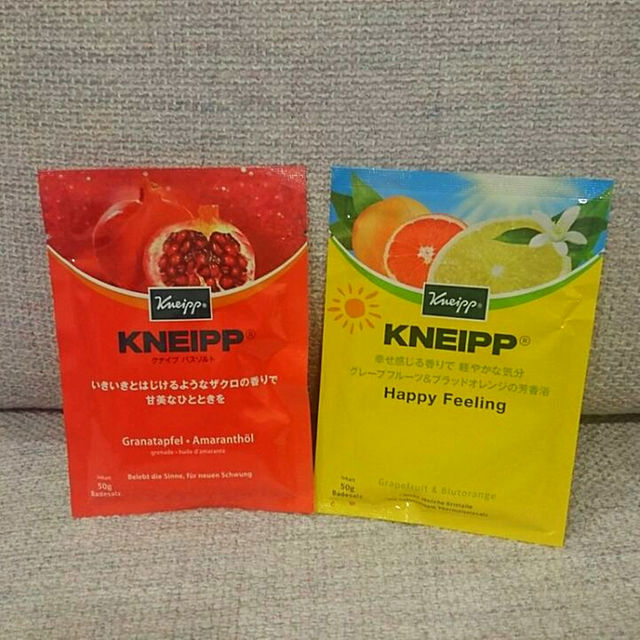 Kneipp(クナイプ)の【新品未使用品】KNEIPPバスソルト 4種類セット コスメ/美容のボディケア(その他)の商品写真
