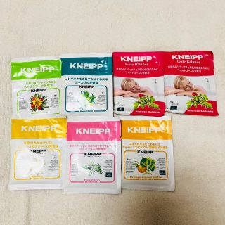 クナイプ(Kneipp)の【ゆみ様専用】クナイプバスソルト 6種類詰め合わせ(入浴剤/バスソルト)