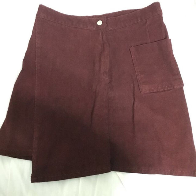 dholic(ディーホリック)のdholic♥︎アンバランス裾 ミニスカート レディースのスカート(ミニスカート)の商品写真