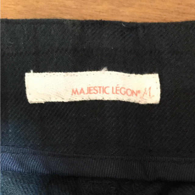 MAJESTIC LEGON(マジェスティックレゴン)のマジェスティックレゴン チェック パンツ Sサイズ レディースのパンツ(カジュアルパンツ)の商品写真