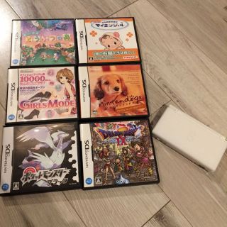 ニンテンドーDS(ニンテンドーDS)の［中古］DS＋DSソフト6個付き！(携帯用ゲーム機本体)