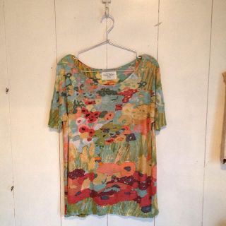 ザラ(ZARA)のZARA リゾート柄Tシャツ♡(Tシャツ(半袖/袖なし))