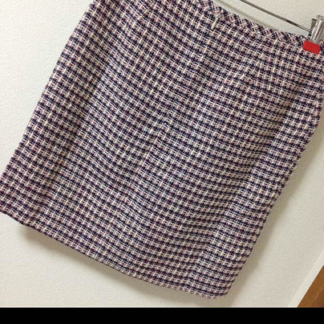 新品大きいサイズ♡ミックスツイードスカート レディースのスカート(ミニスカート)の商品写真