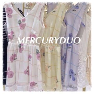 マーキュリーデュオ(MERCURYDUO)のMERCURYDUO♡ワンピース(ミニワンピース)