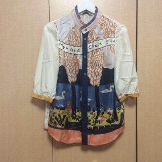 ツモリチサト(TSUMORI CHISATO)のツモリチサト シルクシャツ(シャツ/ブラウス(長袖/七分))