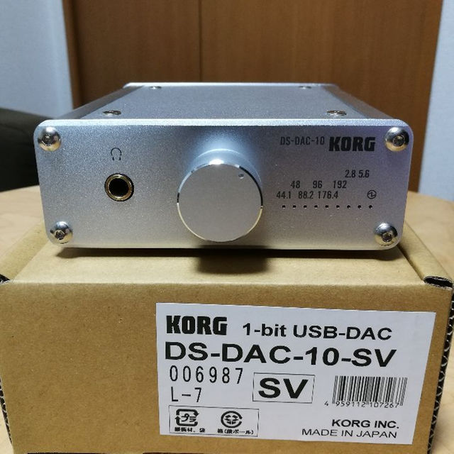 KORG(コルグ)のKORG DS-DAC-10 スマホ/家電/カメラのオーディオ機器(アンプ)の商品写真