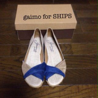 シップス(SHIPS)のgaimo オープントゥサンダル(サンダル)