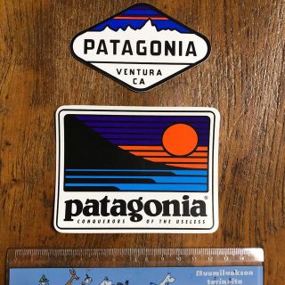 パタゴニア(patagonia)のyucapi11様専用 パタゴニア ステッカー ロゴ15 6 3セット(登山用品)