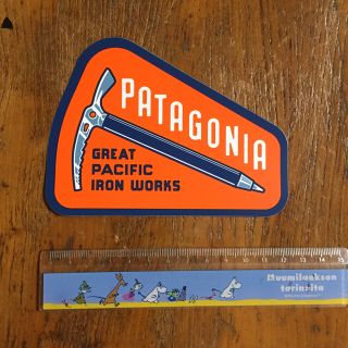 パタゴニア(patagonia)のさら様専用 パタゴニア ステッカー ハンマー2枚(登山用品)