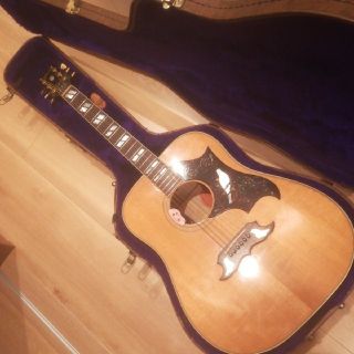 ギブソン(Gibson)の[激鳴]GIBSON DOVE 1995年 LRbaggs DualSouse(アコースティックギター)