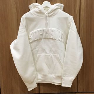 シュプリーム(Supreme)のsupreme Patent/Chenille Arc Logo Hooded(パーカー)