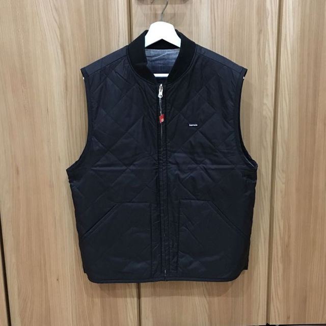 Supreme(シュプリーム)のsupreme Reversible Shadow Plaid Vest メンズのトップス(ベスト)の商品写真