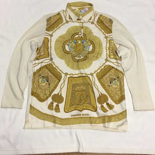 Hermes - 【格安】 エルメス HERMES ニット シルク トップス シミありの通販 by Juu's shop|エルメスならラクマ