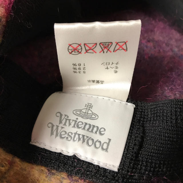 Vivienne Westwood(ヴィヴィアンウエストウッド)のviviennewestwood ベレー レディースの帽子(ハンチング/ベレー帽)の商品写真