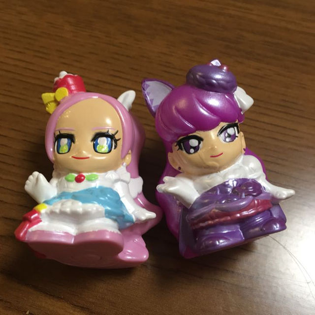 パルフェとマカロンのソフビ キッズ/ベビー/マタニティのおもちゃ(その他)の商品写真