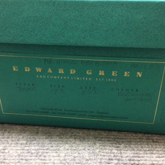 EDWARD GREEN(エドワードグリーン)の新品未使用 エドワードグリーン ドーバー UK7 メンズの靴/シューズ(ドレス/ビジネス)の商品写真