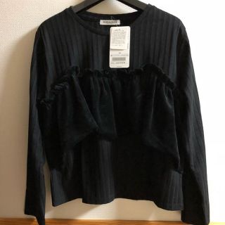 オリーブデオリーブ(OLIVEdesOLIVE)の新品 OLIVE des OLIVE ベロアビスチェレイヤードプルオーバー(その他)