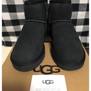 アグ(UGG)のショコラ様専用‼︎ 【新品】UGGクラシックミニ Ⅱ ブーツ（ブラック約23㎝）(ブーツ)