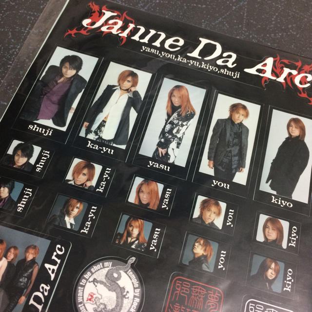 Janne Da Arc☆インディーズ ステッカーの通販 by ☠︎プロフ Janne Da Arc☆インディーズ ステッカーの通販 by ☠︎プロフ