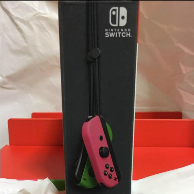 Nintendo Switch(ニンテンドースイッチ)のJoy-Con(L) ネオングリーン /(R) ネオンピンク エンタメ/ホビーのゲームソフト/ゲーム機本体(その他)の商品写真