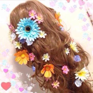 専用☆ラプンツェルセット☆お花のヘアピン(ヘアピン)