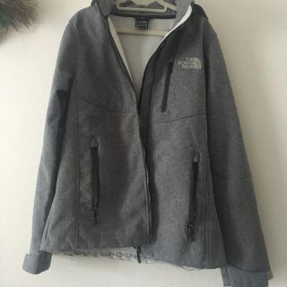 ザノースフェイス(THE NORTH FACE)のザノースフェイス グレー レディース XL(マウンテンパーカー)