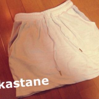 カスタネ(Kastane)のkastane スウェットスカート(ミニスカート)