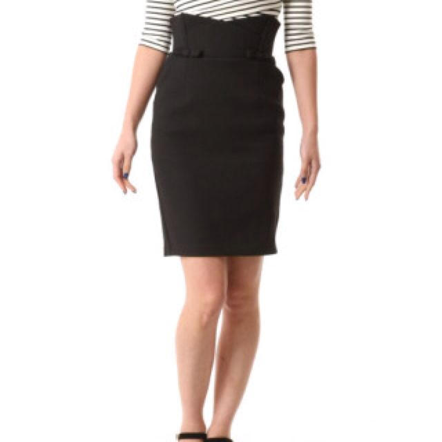 SNIDEL(スナイデル)のサイドリボンタイトスカート レディースのスカート(ひざ丈スカート)の商品写真