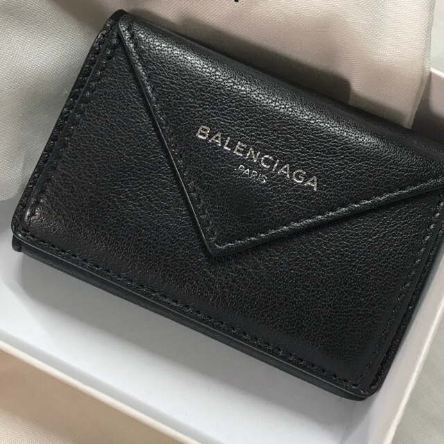 値引 美品♡BALENCIAGA:ペーパーミニウォレット♡ | mcdc.padesce.cm