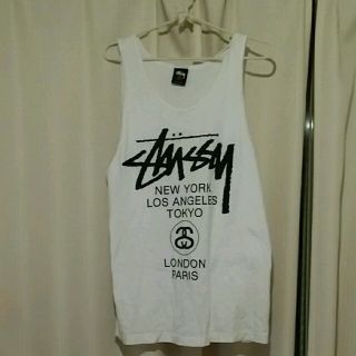 ステューシー(STUSSY)の処分価格　STUSSY　タンクトップ(タンクトップ)