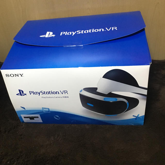 PlayStation VR(プレイステーションヴィーアール)のpsVR本体 初期型美品💕最安値 エンタメ/ホビーのゲームソフト/ゲーム機本体(家庭用ゲーム機本体)の商品写真