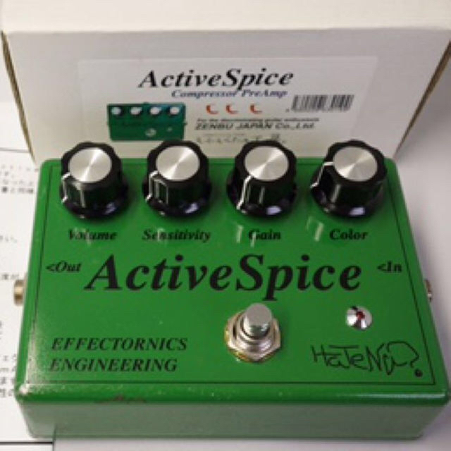 hatena? active spice コンプ・プリアンプ箱あり廃盤レア品