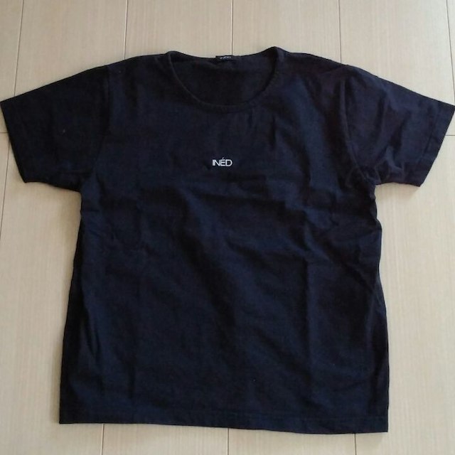 INED(イネド)のINED  黒Tシャツ レディースのトップス(その他)の商品写真
