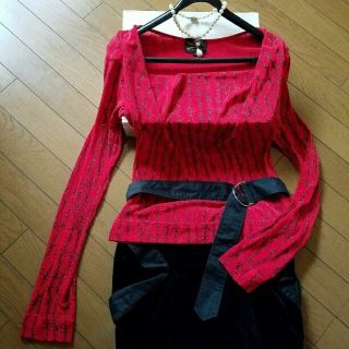 ヴィヴィアンウエストウッド(Vivienne Westwood)の[櫻-SAKURA-様専用]ドレープカットソー(カットソー(長袖/七分))