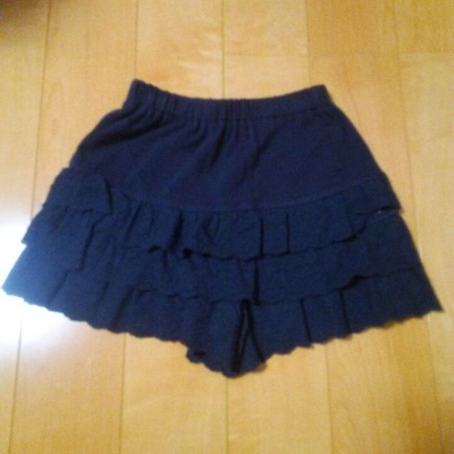 HusHush(ハッシュアッシュ)のキュロットスカート ➕赤ズボン キッズ/ベビー/マタニティのキッズ服女の子用(90cm~)(スカート)の商品写真