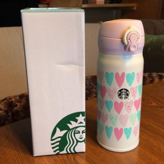 スターバックスコーヒー(Starbucks Coffee)の〔未使用〕台湾 スタババレンタイン限定ステンレスボトル(タンブラー)