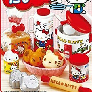 ハローキティのお料理だいすき 全8種類 袋は未開封 ミニチュア