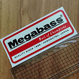 メガバス(Megabass)の送料込 Megabass ステッカー 非売品(その他)