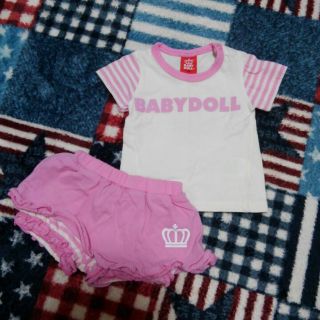 ベビードール(BABYDOLL)のクロエ様 専用  BABY DOLL　セットアップ　70cm(パンツ)