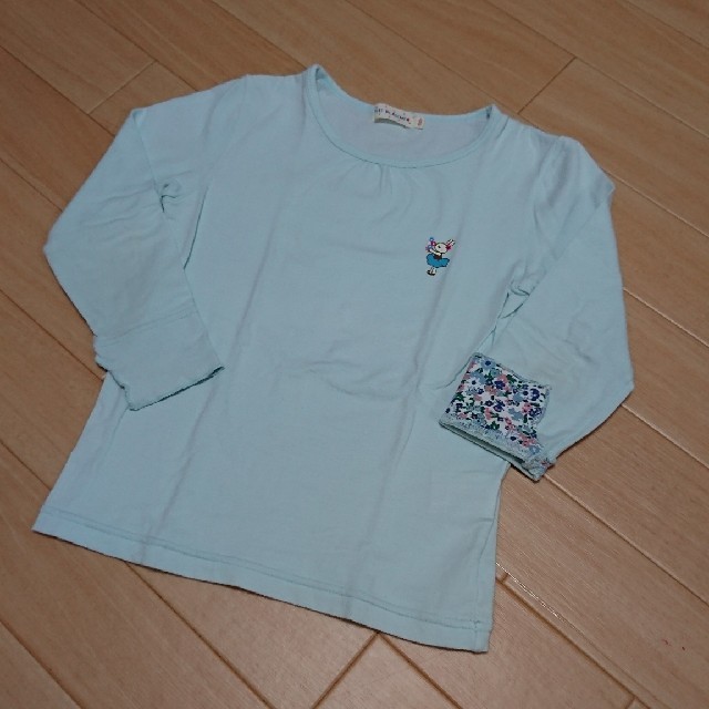 KP(ニットプランナー)の★KP七分丈トップス110★ キッズ/ベビー/マタニティのキッズ服女の子用(90cm~)(Tシャツ/カットソー)の商品写真